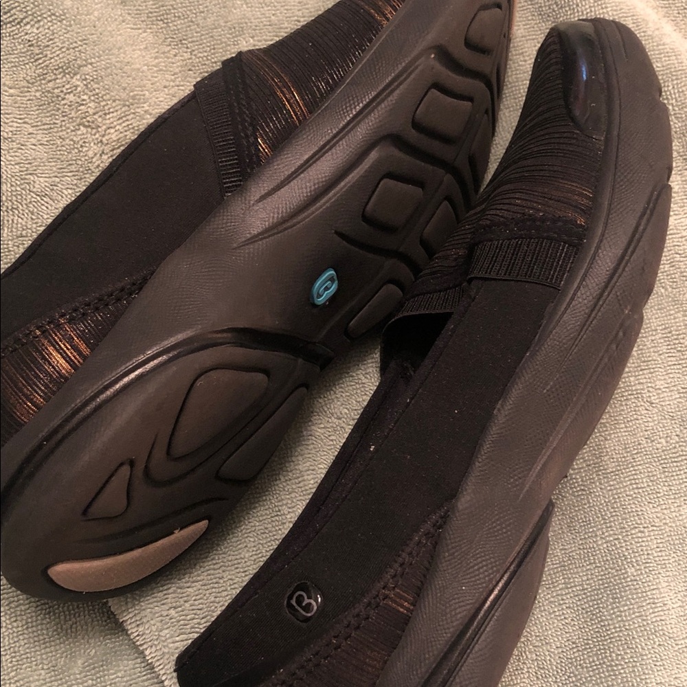 Bzees Lollipop copper/black slip on shoes size 8 - Picture 3 of 7